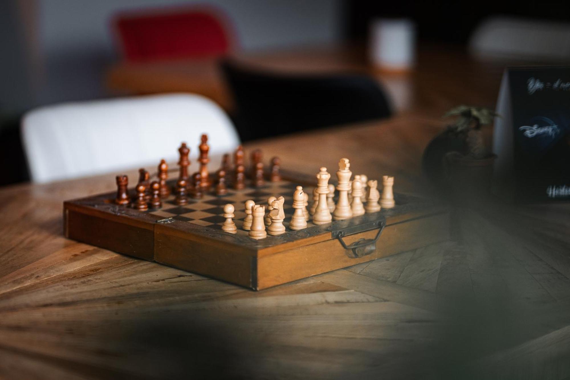 Hostel Mannheim Luaran gambar Chess