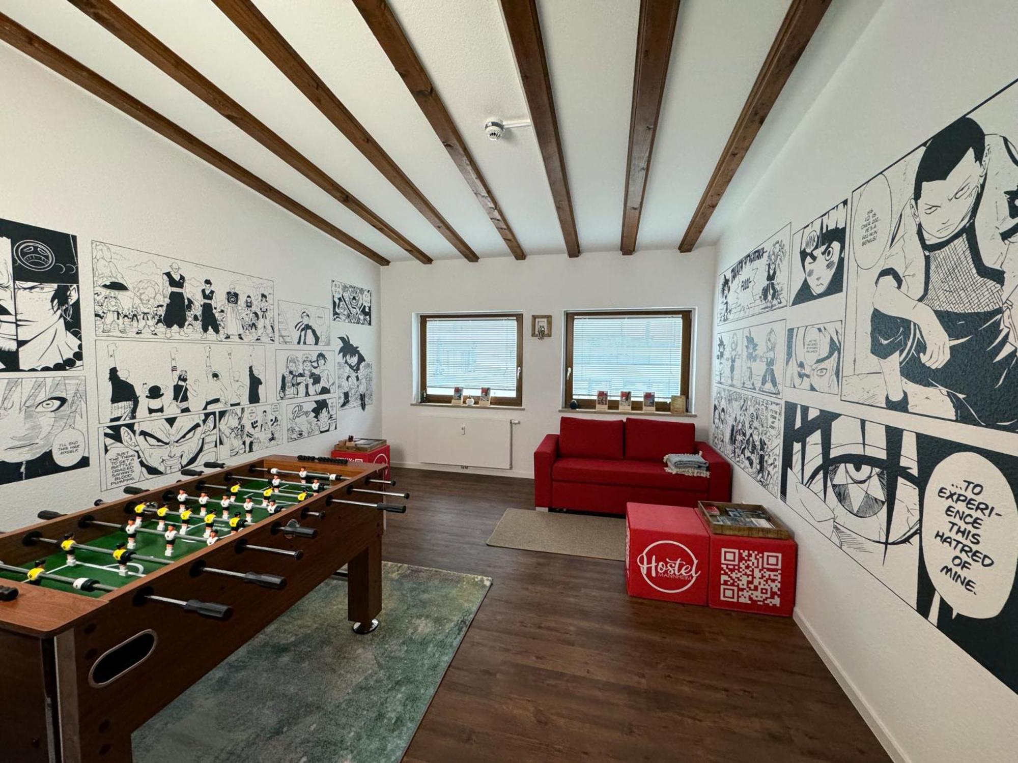 Hostel Mannheim Luaran gambar The 2019-2020 common room