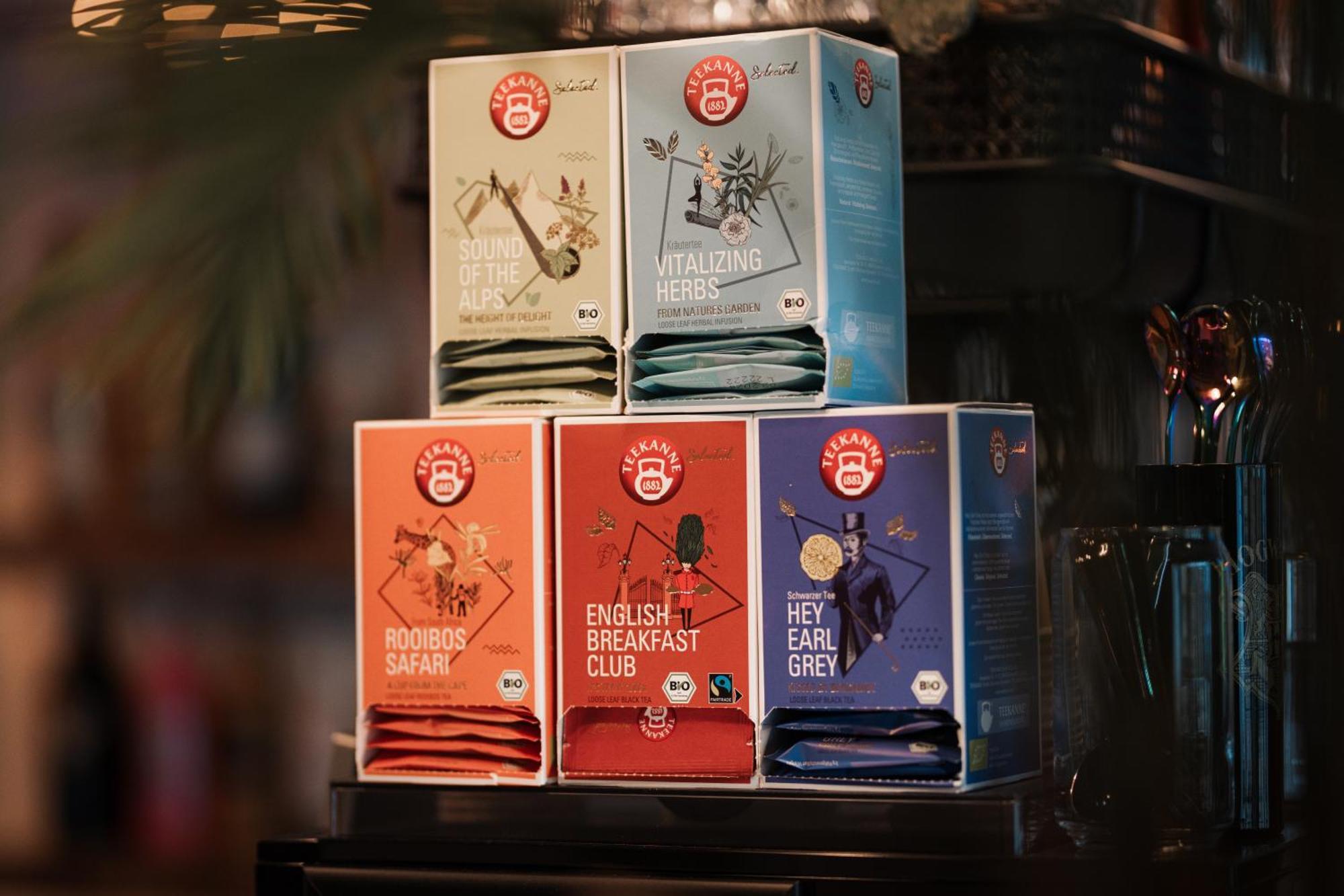 Hostel Mannheim Luaran gambar Tea bags