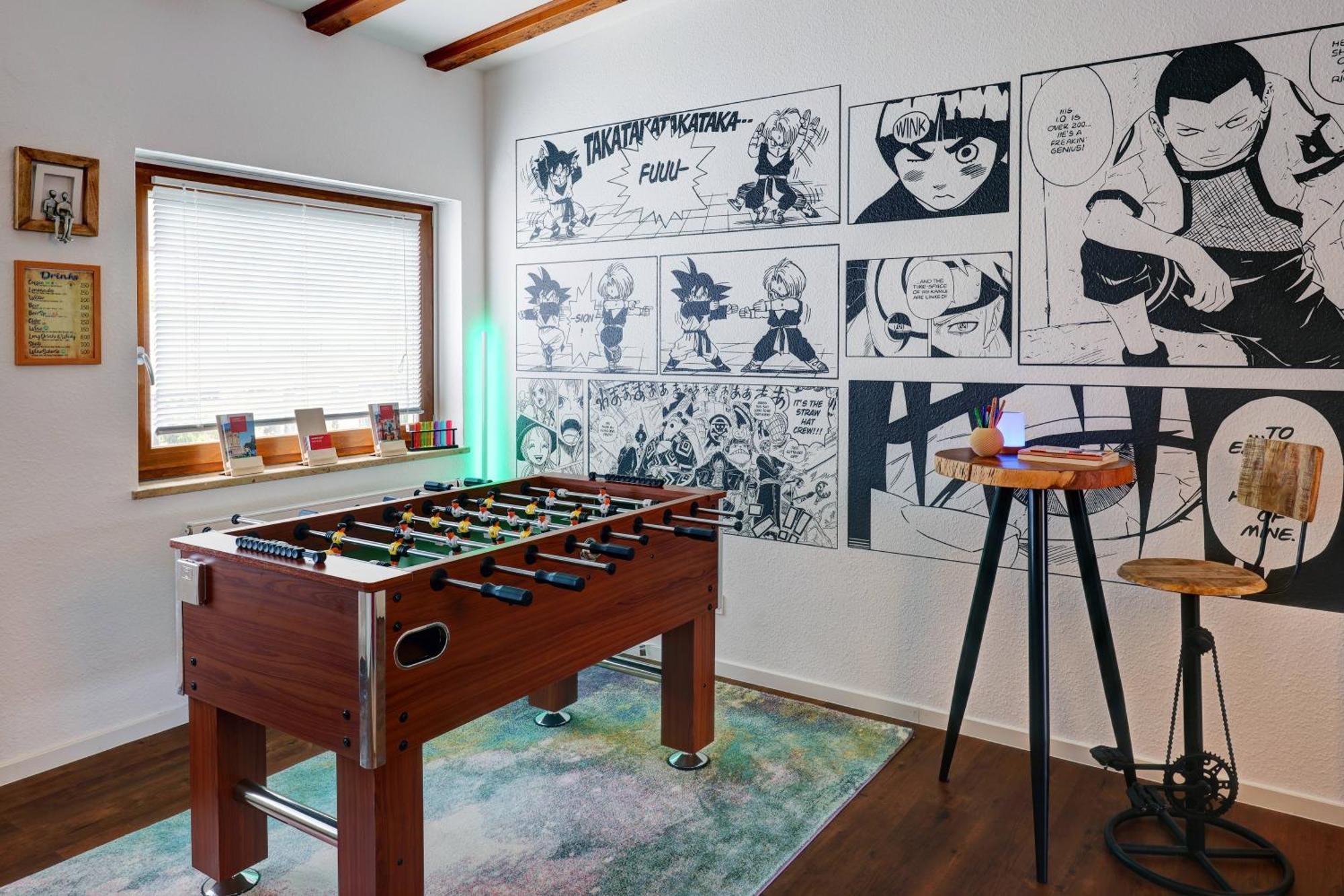 Hostel Mannheim Luaran gambar A foosball table