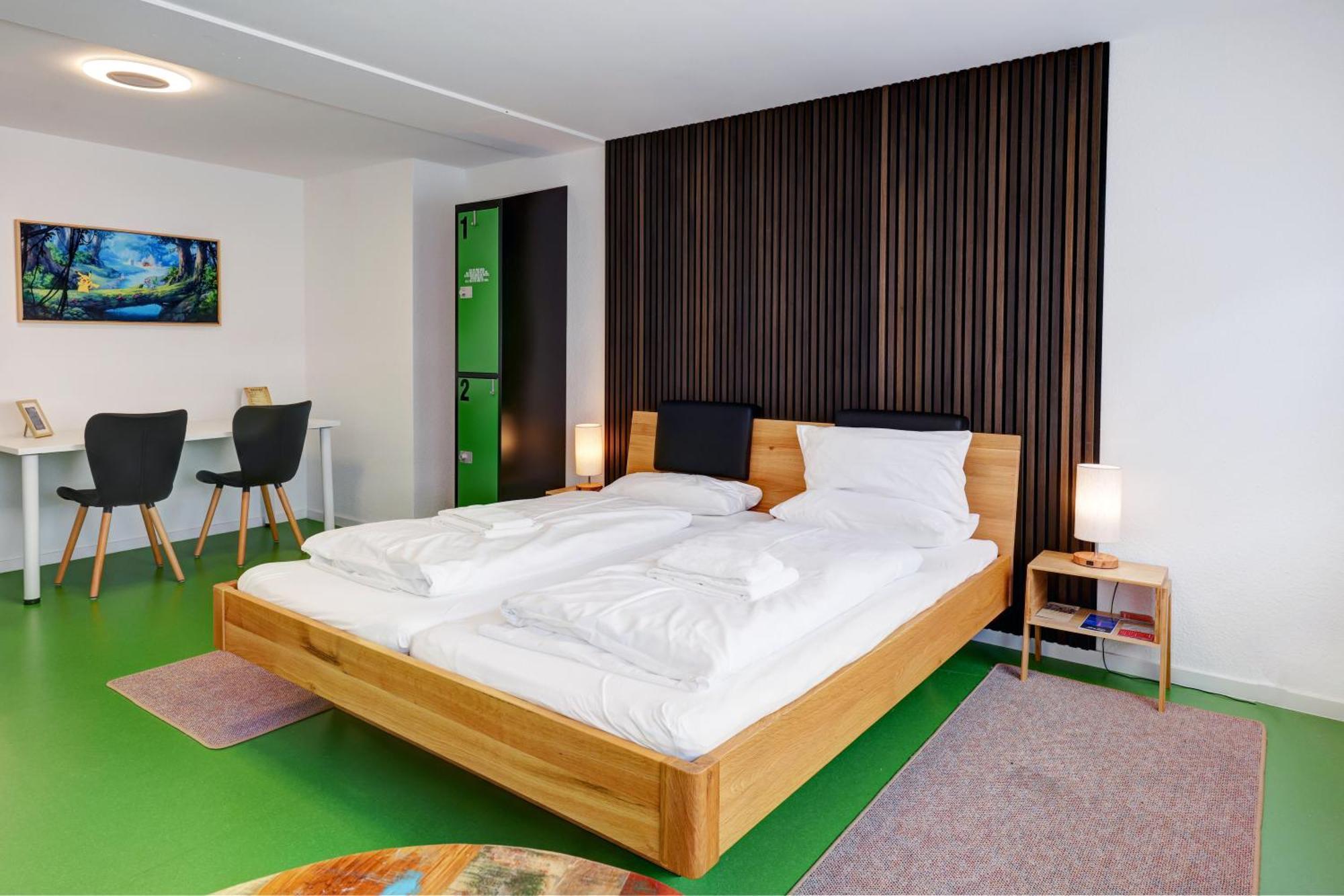 Hostel Mannheim Luaran gambar A room at the hotel